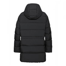 Jack Wolfskin Winter-Daunenjacke Frozen Palace Long (winddicht, warm) schwarz Damen